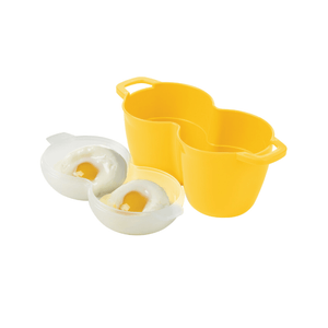 Progressive Prep Solutions Microwave Poach Perfect 2 Egg Cooker