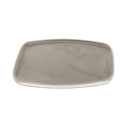 Rosenthal Junto Rectangular Platter 30cm x 15cm Pearl Grey