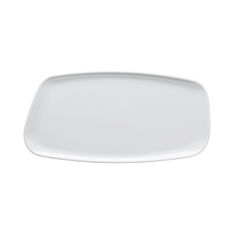 Rosenthal Junto Rectangular Platter 30cm x 15cm White