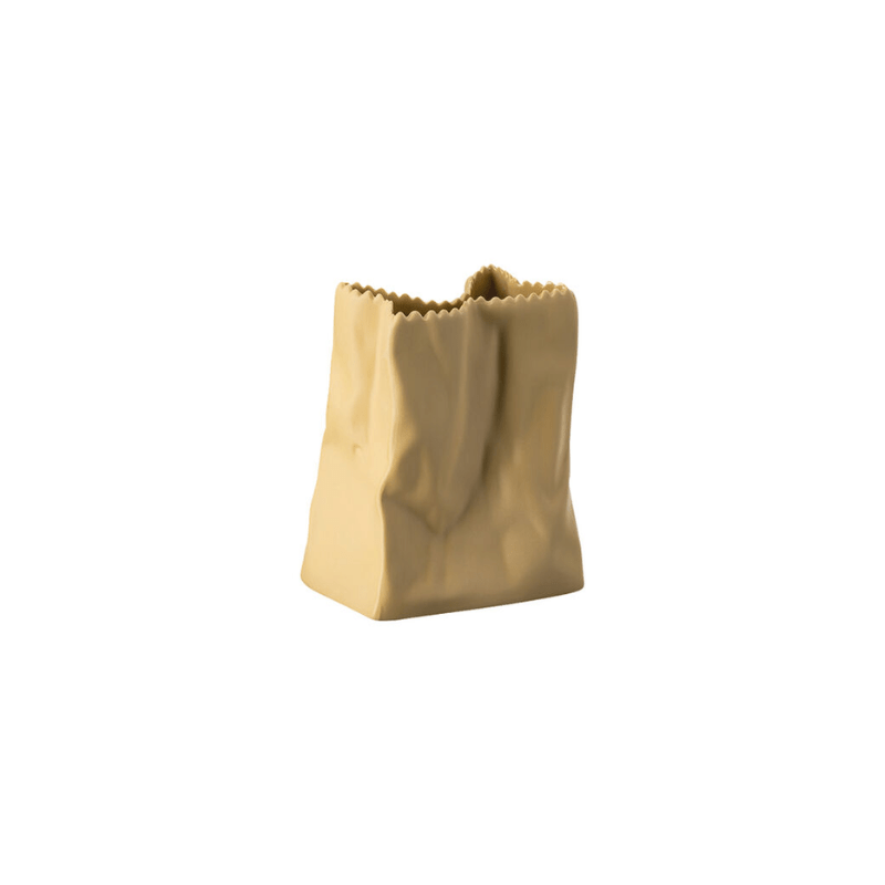 Rosenthal Mini Vase Paperbag Fossil 9cm