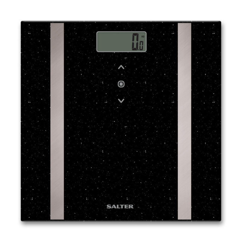 Salter Black Glitter Body Analyser Scale