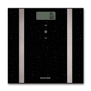 Salter Black Glitter Body Analyser Scale