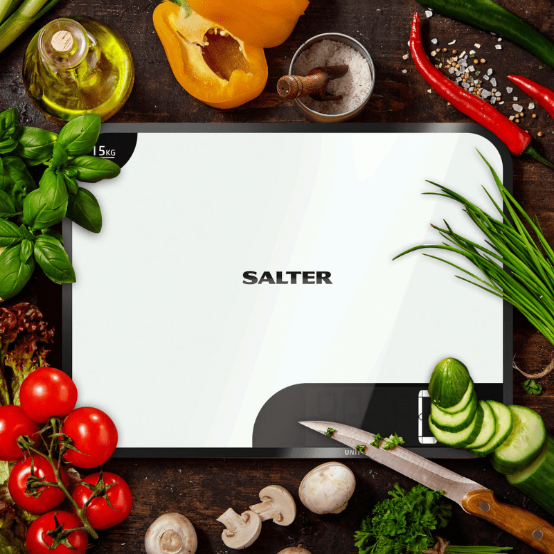 Salter Chopping Board Digital Kitchen Scale 15kg Capacity