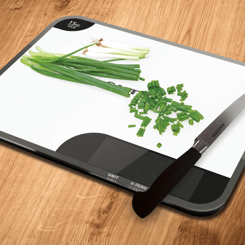 Salter Chopping Board Digital Kitchen Scale 15kg Capacity