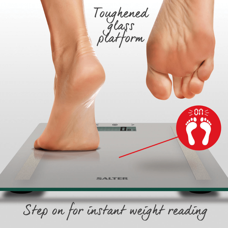 Salter Compact Glass Body Analyser Scale