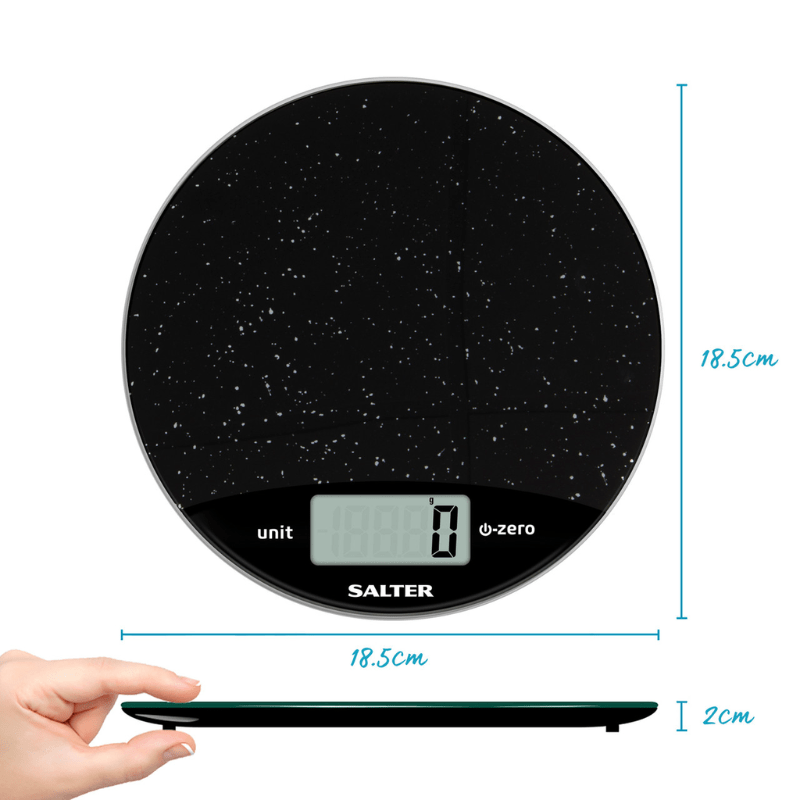 Salter Marble Electronic Kitchen Scale 8kg Capacity