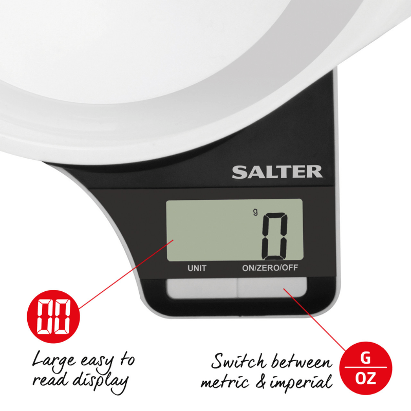 Salter Measuring Jug Electronic Kitchen Scale 5kg Capacity