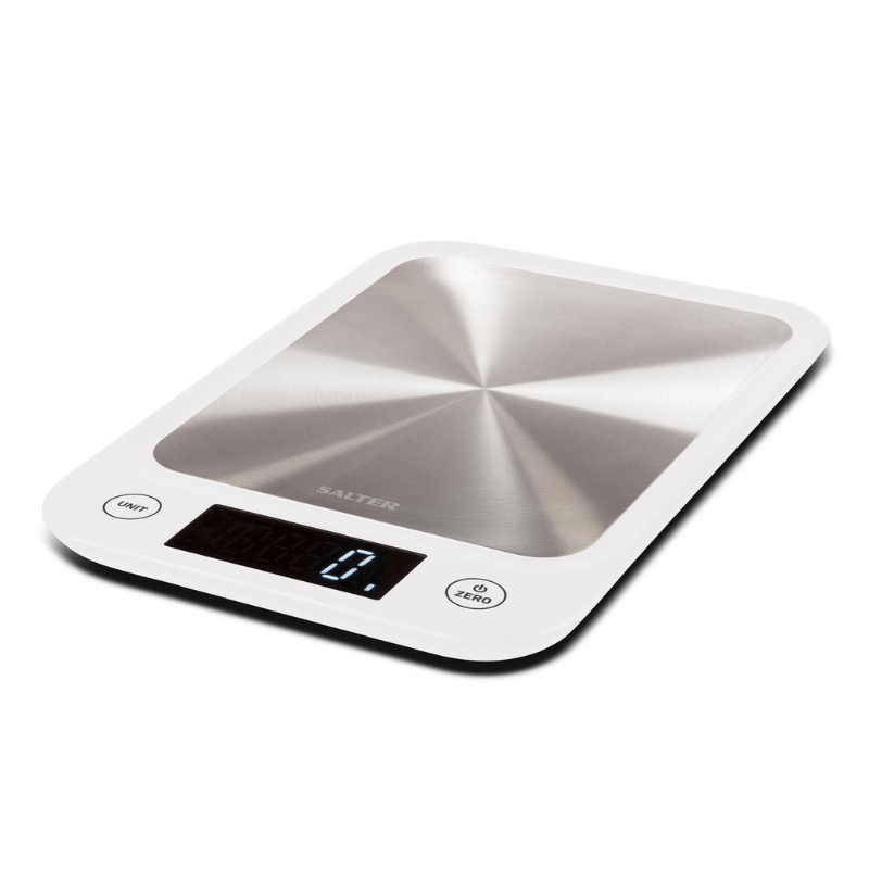 Salter Stainless Steel Electronic Kitchen Scale 5kg Capacity