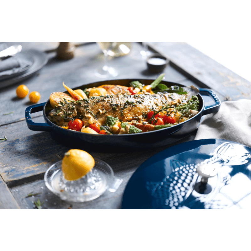 Staub Fish Oval Dish 32cm La Mer