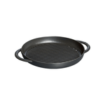 Staub Pure Grill Round 26cm Black