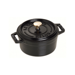 Staub Cocottes & Casseroles Staub Round Cocotte 18cm Black