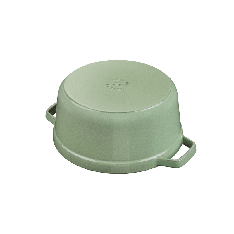 Staub Round Cocotte 20cm Sage