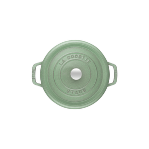 Staub Round Cocotte 20cm Sage