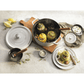 Staub Round Cocotte 20cm White Truffle