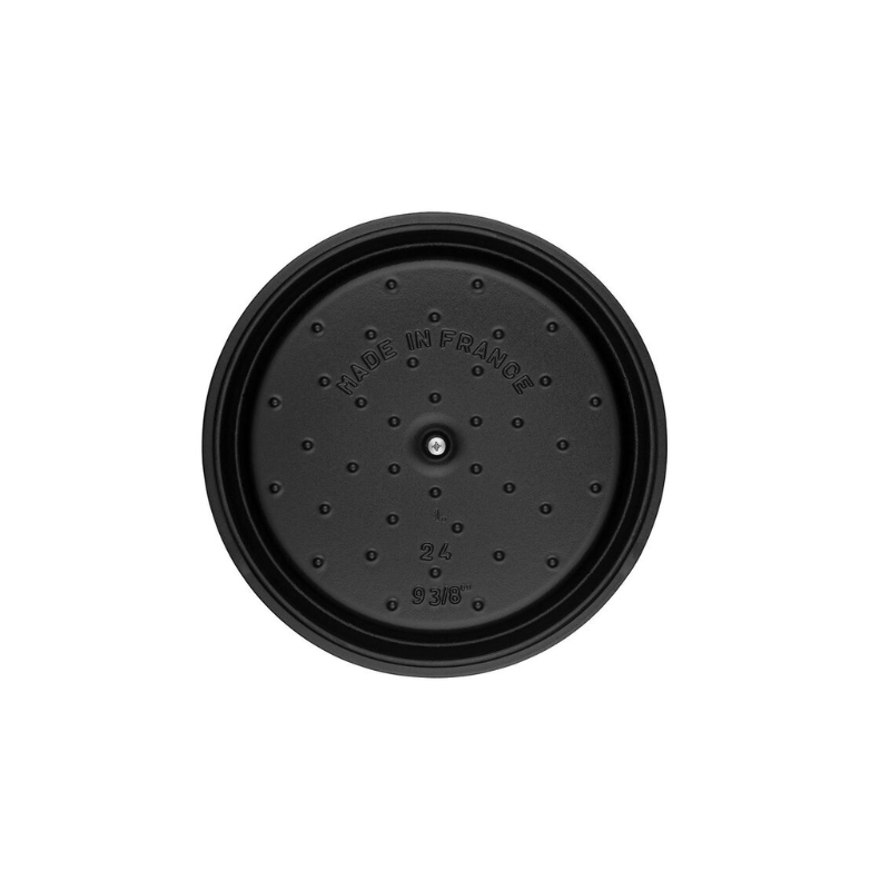 Staub Round Cocotte 24cm Black