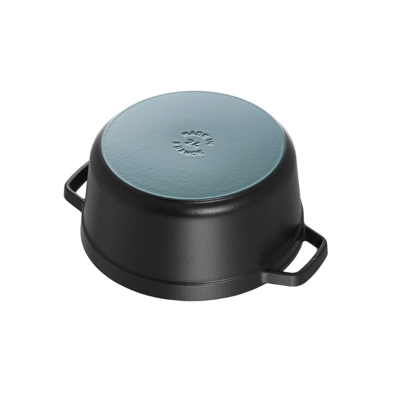 Staub Round Cocotte 24cm Black