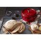 Staub Round Cocotte 24cm Cherry Red