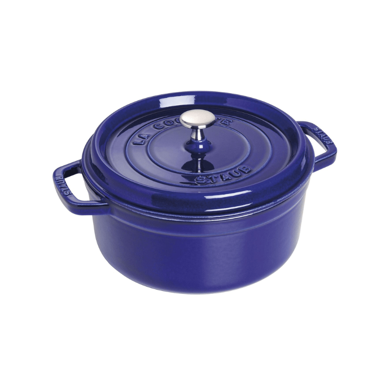 Staub Round Cocotte 24cm Dark Blue