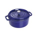 Staub Round Cocotte 24cm Dark Blue