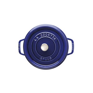 Staub Round Cocotte 24cm Dark Blue