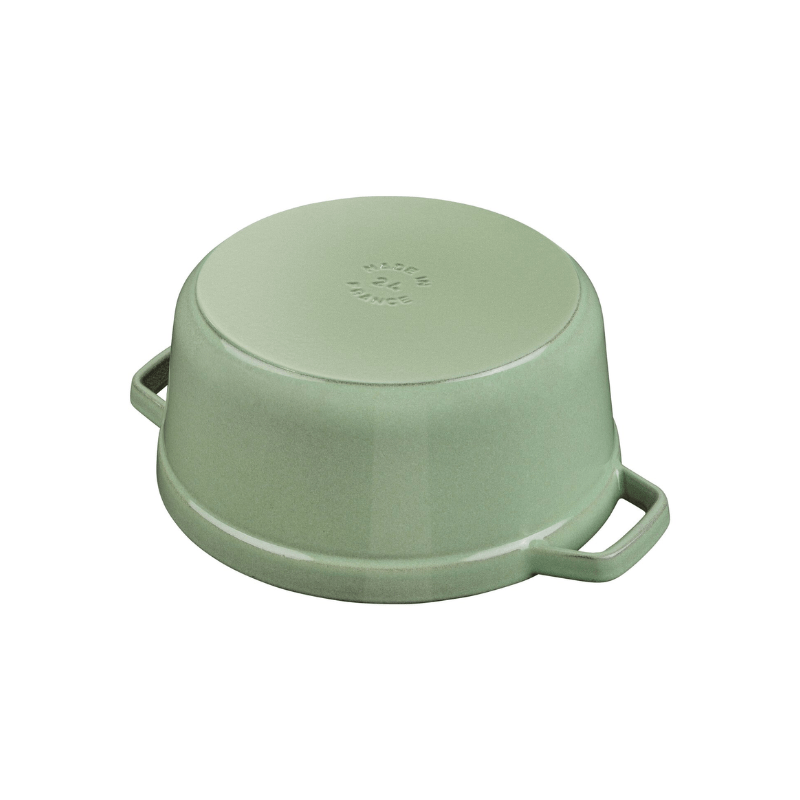 Staub Round Cocotte 26cm Sage