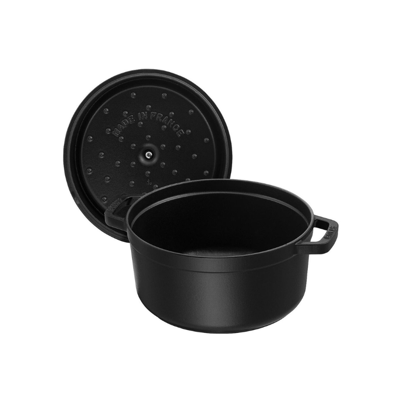 Staub Round Cocotte 28cm Black