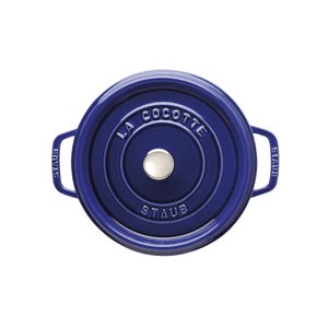 Staub Round Cocotte 28cm Dark Blue