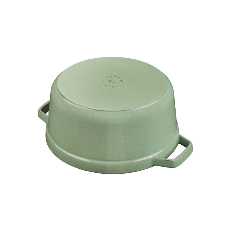 Staub Round Cocotte 28cm Sage