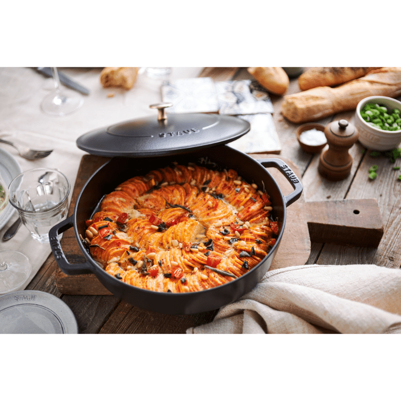 Staub Saute Pan Chistera 26cm Black