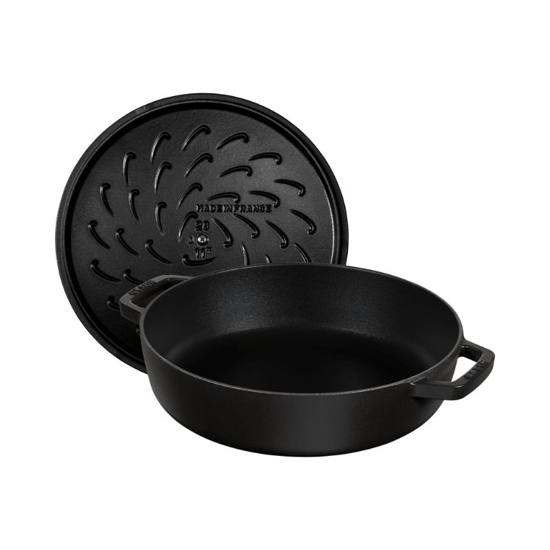 Staub Saute Pan Chistera 26cm Black