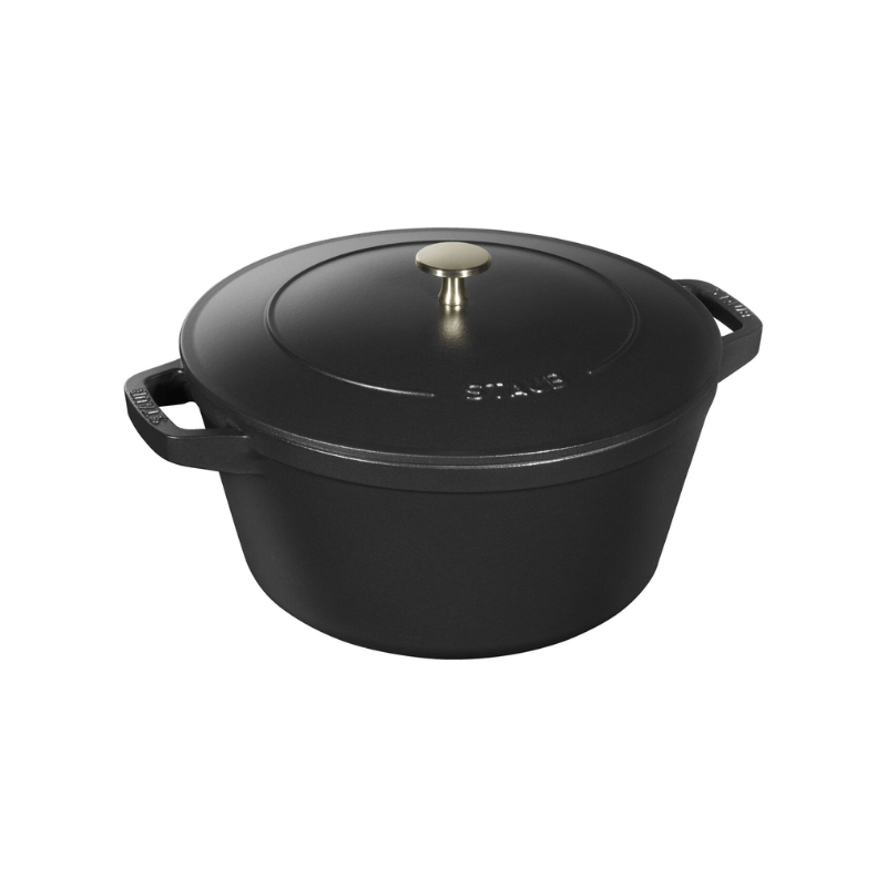 Staub Stackable 24cm Cookware Set 4-Piece Black