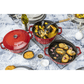 Staub Stackable 24cm Cookware Set 4-Piece Cherry Red