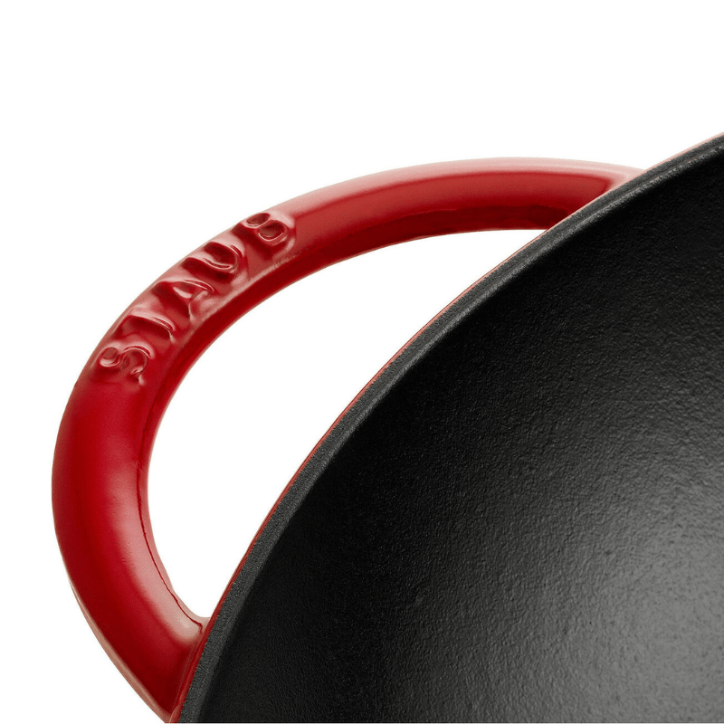 Staub Wok 37cm Cherry Red