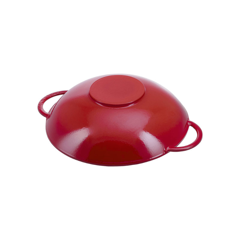 Staub Wok 37cm Cherry Red