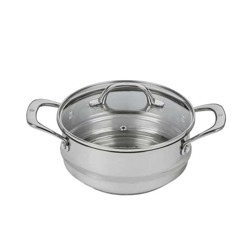 Swiss Diamond Premium Steel Induction Multi Steamer Insert & Lid