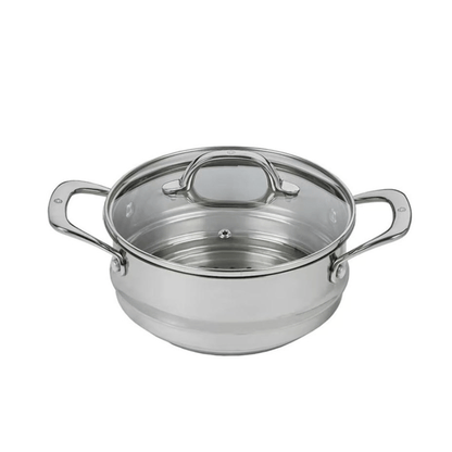 Swiss Diamond Premium Steel Induction Multi Steamer Insert & Lid