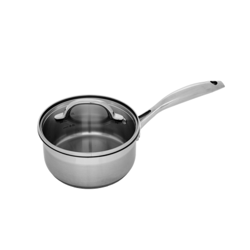 Swiss Diamond Saucepans Swiss Diamond Premium Steel Induction Saucepan + Lid 16cm