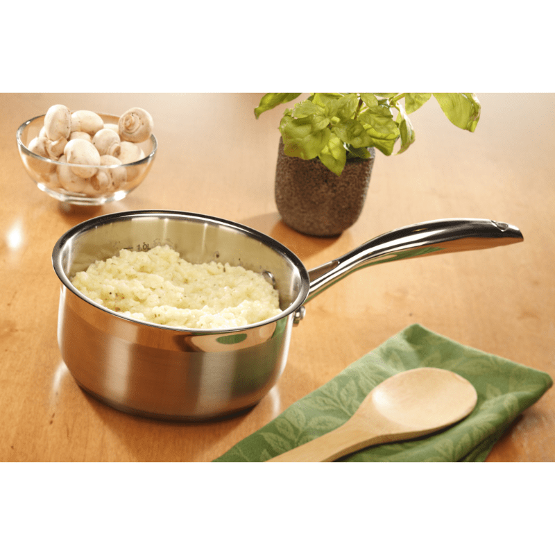 Swiss Diamond Premium Steel Induction Saucepan & Lid 18cm