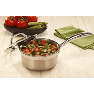 Swiss Diamond Premium Steel Induction Saucepan & Lid 20cm