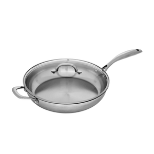 Swiss Diamond Premium Steel Induction Saute Pan & Lid 28cm