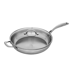 Swiss Diamond Premium Steel Induction Saute Pan & Lid 32cm