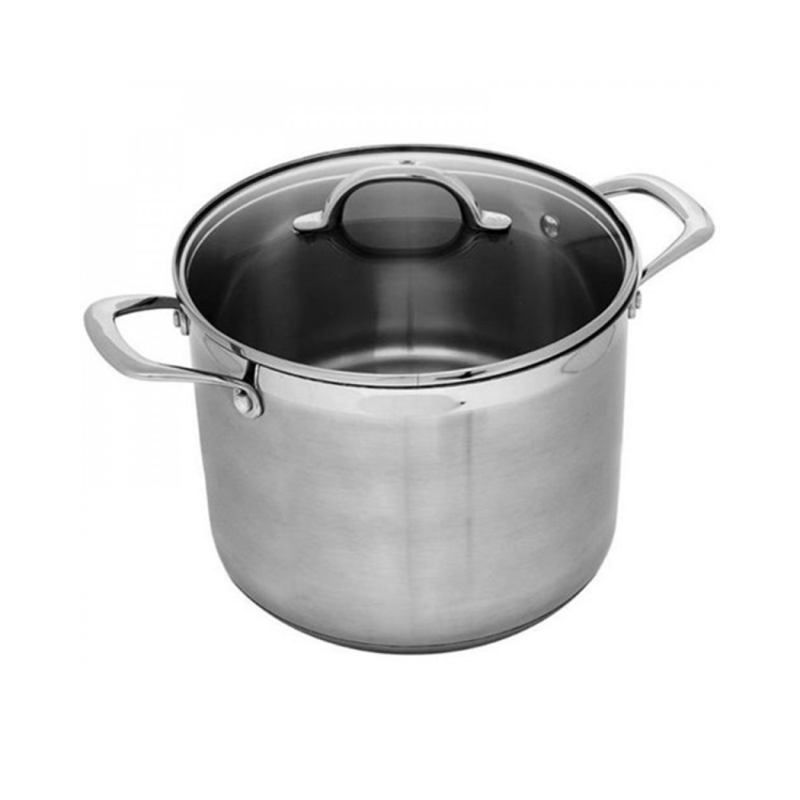 Swiss Diamond Premium Steel Induction Stockpot & Lid 24cm