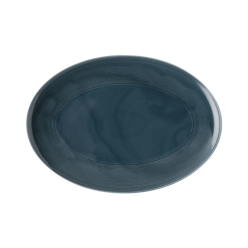 Thomas Loft Oval Platter 34cm Night Blue