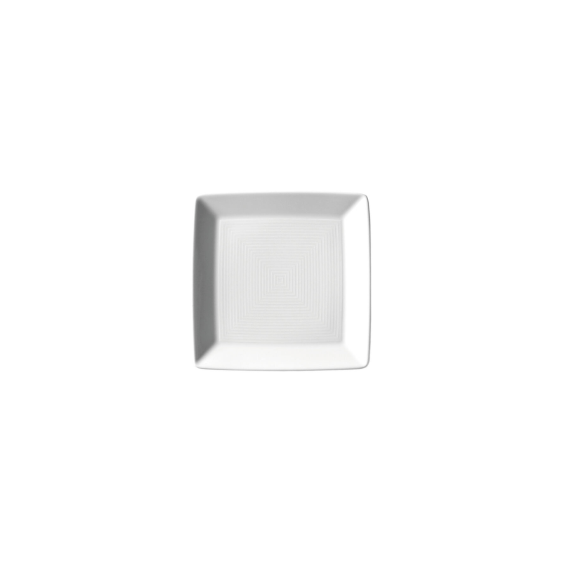 Thomas Loft Square Plate 13cm White