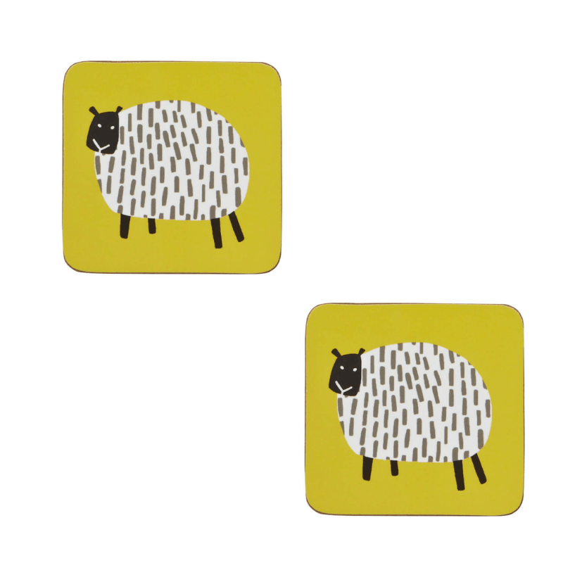 Ulster Weavers Coasters Dotty Sheep Set Of 4