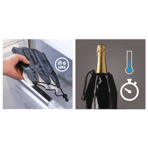 Vacu Vin Active Cooler Champagne Black