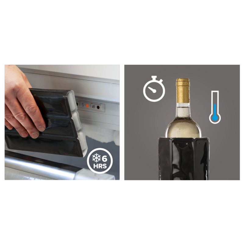 Vacu Vin Active Cooler Wine Black