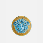 Versace Medusa Amplified Blue Coin Plate 17cm