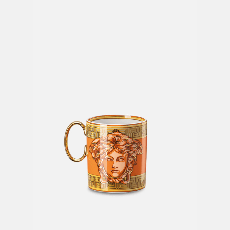 Versace Medusa Amplified Orange Coin Mug