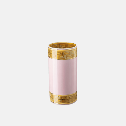 Versace Medusa Amplified Pink Coin Vase 24cm The Homestore Auckland